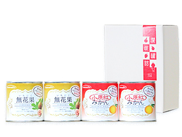 ギフト 4缶セット 香川県産フルーツ缶詰ギフト | さぬきかんづめ ...